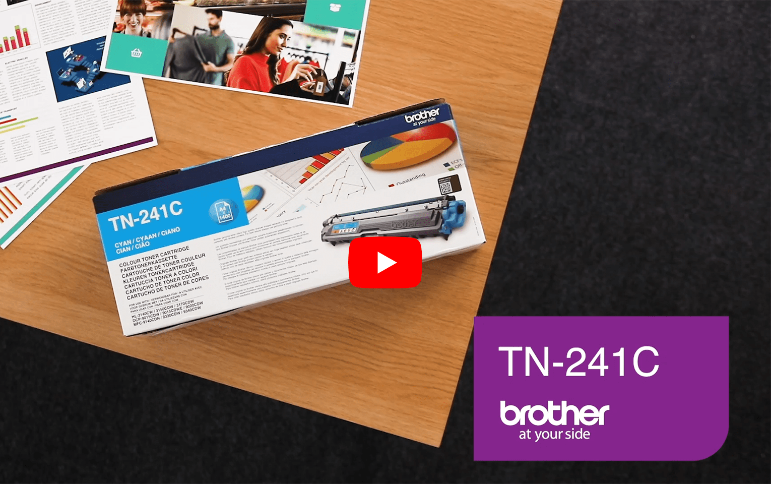 Brother TN-241C Tonerkartusche – Cyan 5